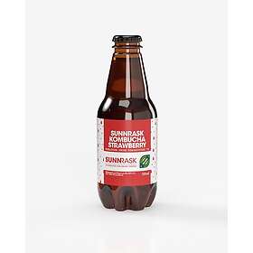 SunnRask Økologisk Kombucha Strawberry 330ml
