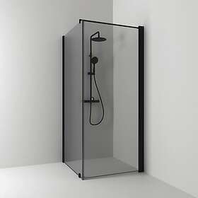 Svedbergs Duschdörr Skoga Rak Fast Hörn Rak/Fast Sk HG Sv/Rö90x93 62011299