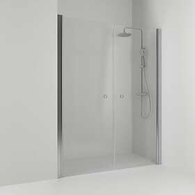 Svedbergs Duschdörr Skoga Rak Dubbel Nisch Dnisch HG Ma/Kl 178 60207390