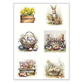 Reprint Papper A4 Klippark Easter