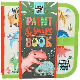 Dino World Målarbok Måla och Sudda