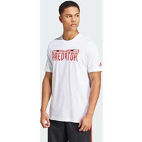 Adidas Predator Short Sleeve T-shirt Vit L Man