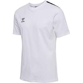 Hummel Authentic Co Short Sleeve T-shirt Vit L Man
