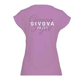 Givova Floral Short Sleeve T-shirt Lila 10-12 Years Pojke