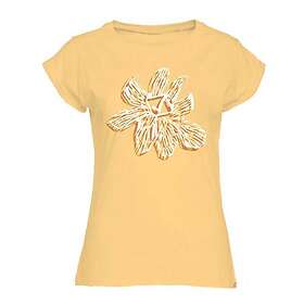Givova Floral Short Sleeve T-shirt Gul M Kvinna