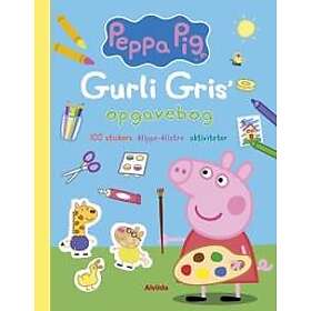 Peppa Pig Gurli Gris’ opgavebog (100 stickers, klippe-klistre, aktiviteter)