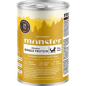 Monster Dog Adult Single Protein Chicken Burk 6x400g