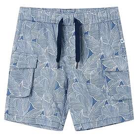 vidaXL Barnshorts med snöre mörkblå 92 12599