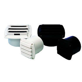 Roca Ventilgaller pvc 82x82x75 mm svart