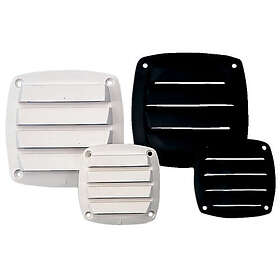 Roca Ventilgaller pvc 85x85 mm svart