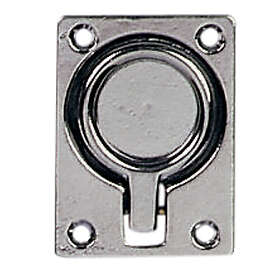 TMC Durkbeslag Förkromad Mässing, 47x63mm