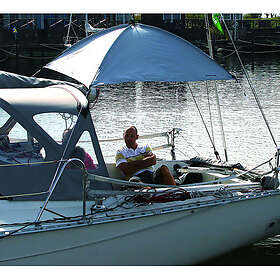 Solskydd sittbrunn l 170x170, nautec