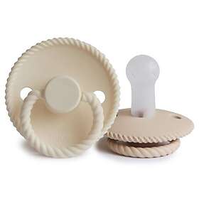FRIGG Rope Silikon Strl 2 Cream/Croissant 2-pack
