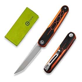 Civivi KwaiQ, Milled Orange/Black G10, Satin CVC23015-2