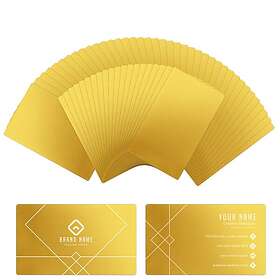 xTool Metall visitkort 60st guld