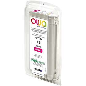 Bläck OWA HP 727 magenta 130ml