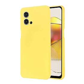 CaseOnline Liquid silikon skal Motorola Moto G84 Gul