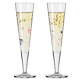 Ritzenhoff Goldnacht Champagneglas 2-pack, 2023