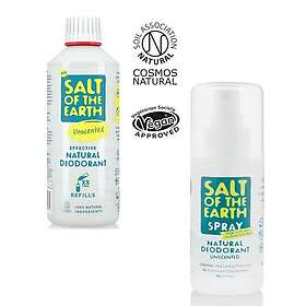 Crystal Spring Salt of the Earth deo spray og refill