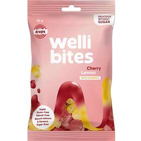 Wellibites Drops Cherry & Lemon Vitamin C 50g