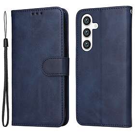 Skalo Samsung S24+ PU-Läder Plånboksfodral -