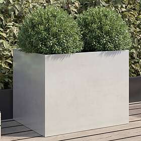 vidaXL Odlingslåda silver 62x47x46 cm rostfritt stål 841605