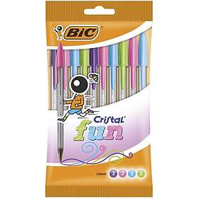 BIC Cristal Fun Kulspetspenna 10-pack
