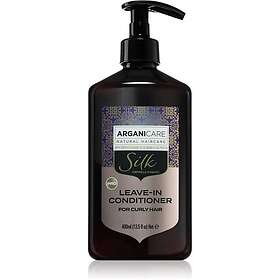 ArganiCare Silk Protein Leave-In Conditioner för lockigt hår 400ml