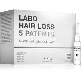 Labo Hair Loss 5 Patents Intensiv behandling För att behandla håravfall för män 14x3,5ml
