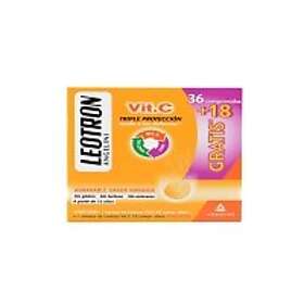 Leotron Vitamin C Effervescent With Zinc And Selenium Food Sumplement 54 Tablets