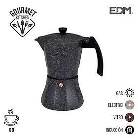 EDM Kaffebryggare Svart Aluminium (Kaffebryggare)