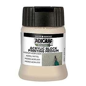 Daler-Rowney Adigraf Acrylic Block Printing Medium 250ml – konvertera akrylfärg till linofärg