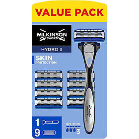 Wilkinson Sword Hydro3 Skin Protection Rakhyvel utbyteshuvuden 1 st. male
