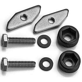 Railblaza Starport Hd Tracmount Set Silver