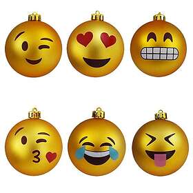 Mikamax Emoji Christmas Ornaments (04380)