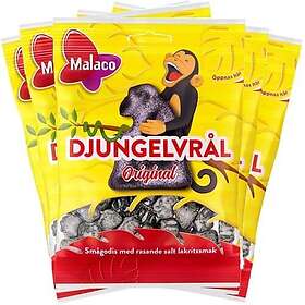 Malaco Djungelvrål 80g 5-pack