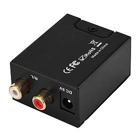 Digitalt till Analogt Audio Konverterare Stereo-adapter GB-14507