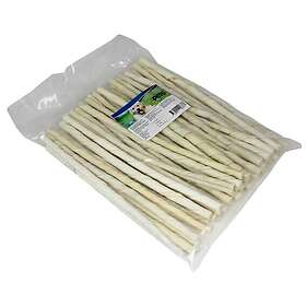 2 Pets Tuggpinne vriden vit 24 cm/ 7-8 mm 50-pack