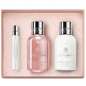 Molton Brown Delicious Rhubarb And Rose Travel Gift Set
