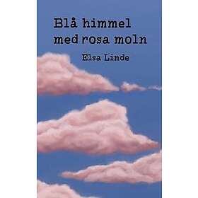 Blå himmel med rosa moln