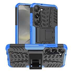 CaseOnline Stöttåligt skal med ställ Samsung Galaxy S24 Plus - Blå