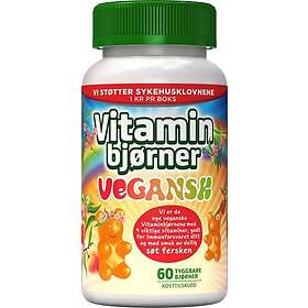 Collett Vitaminbjørner Vegan Peach 60st