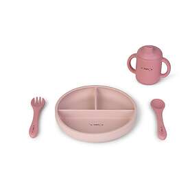 Saro Baby Food and Fun Silicone Feeding Set