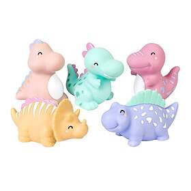 Saro Baby Happy Dinos Bath Toys Multicolored