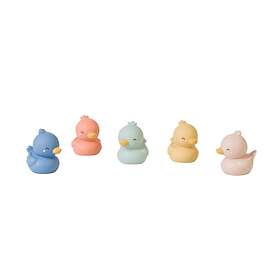 Saro Baby Little Ducks Bath Toys Multicolored