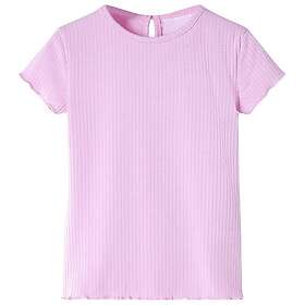 vidaXL T-shirt för barn ljusrosa 140 10883