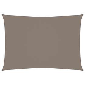 vidaXL Solsegel oxfordtyg rektangulärt 2x4,5 m taupe 135423