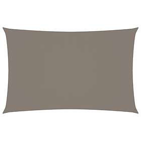 vidaXL Solsegel oxfordtyg rektangulärt 2,5x5 m taupe 135429