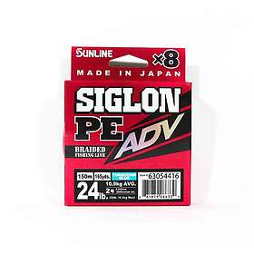 Sunline Siglon PE ADV (x8) 150m Turquoise Blue 0,242mm