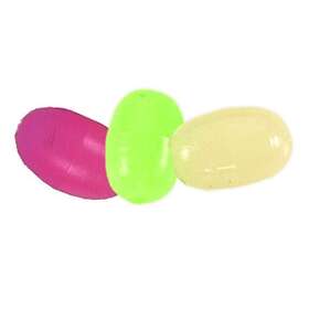 Owner Beads 6mm, glow/green, soft, 22st